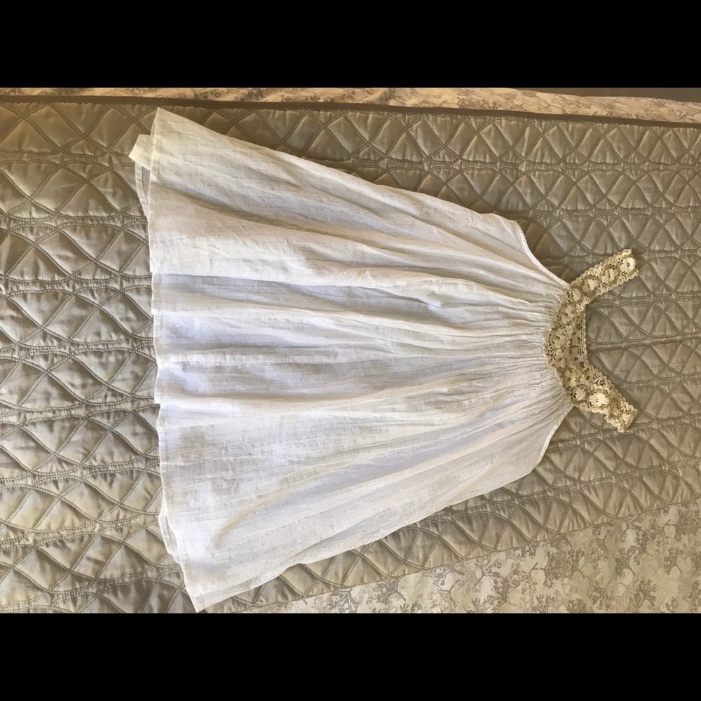 Anthropologie petite tunic halter top by L * Space